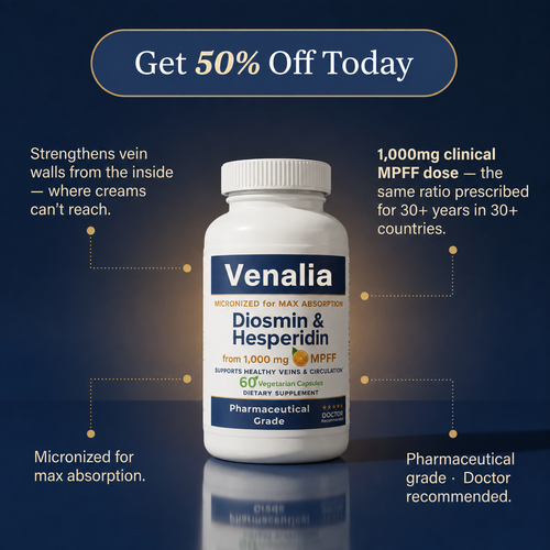 Diosmin & Hesperidin Capsules | Natural Piles Support